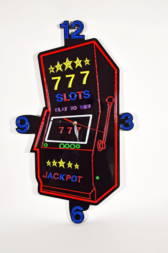 Orologio da parete Slot machine